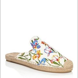 Tory Burch Espadrille Mules Size 9
